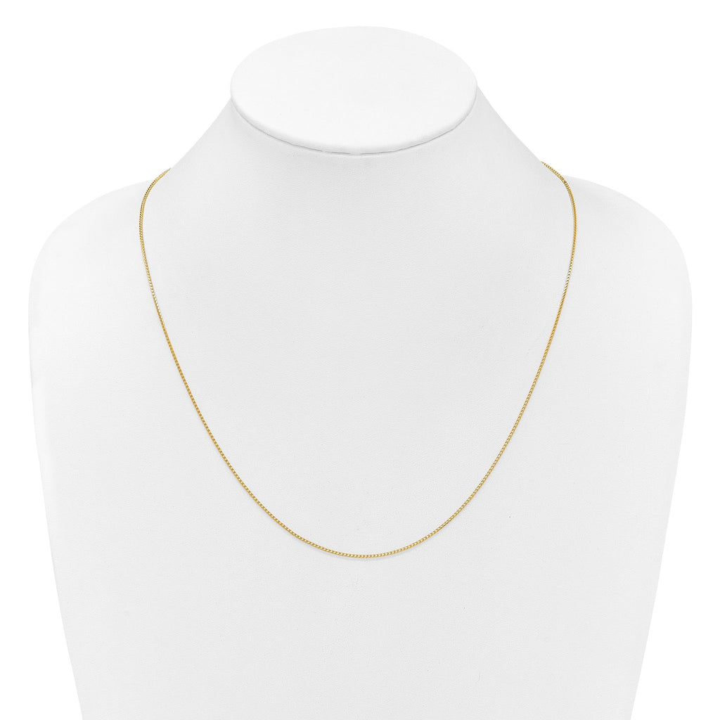 14K Adjustable 1.1mm Franco Chain