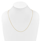 14K Adjustable 1.1mm Franco Chain