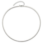 Sterling Silver 3.25mm With 2in. Ext Cubetto Chain