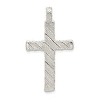Sterling Silver 925 Latin Cross Charm Polished Finish with Anti-Tarnish Protection