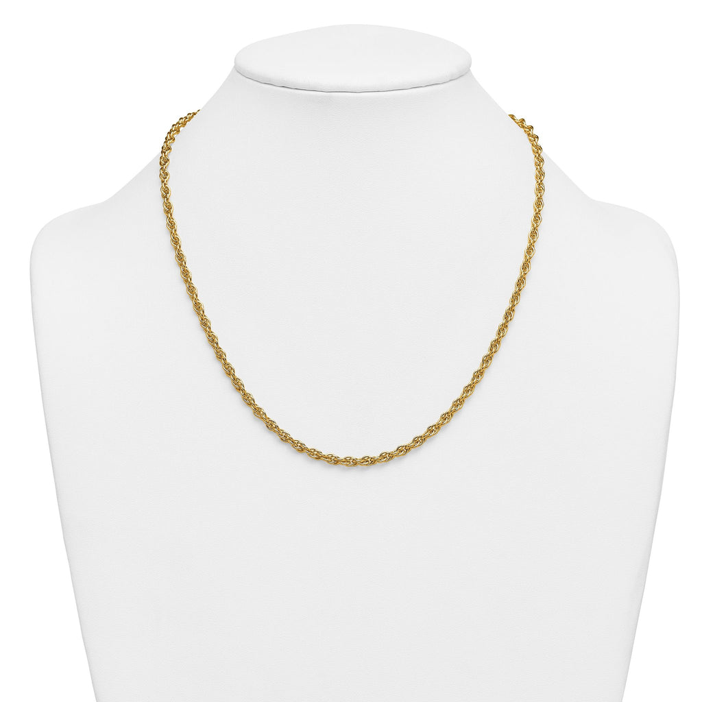 Rope Chain Necklace in 14/20 Gold Filled, 3.8mm