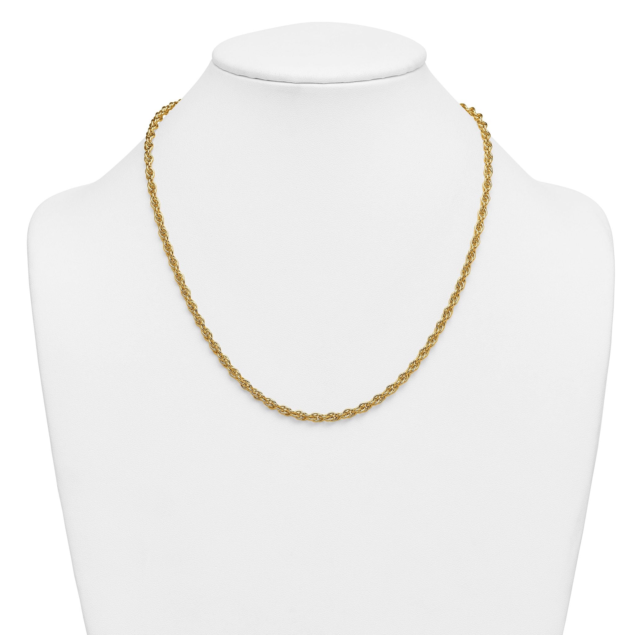 Rope Chain Necklace in 14/20 Gold Filled, 3.8mm