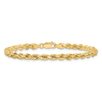 10k 4.25mm Diamond-cut Rope Chain