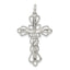 Sophia Jewelers 925 Sterling Silver Polished Crucifix Pendant with Anti-Tarnish Protection