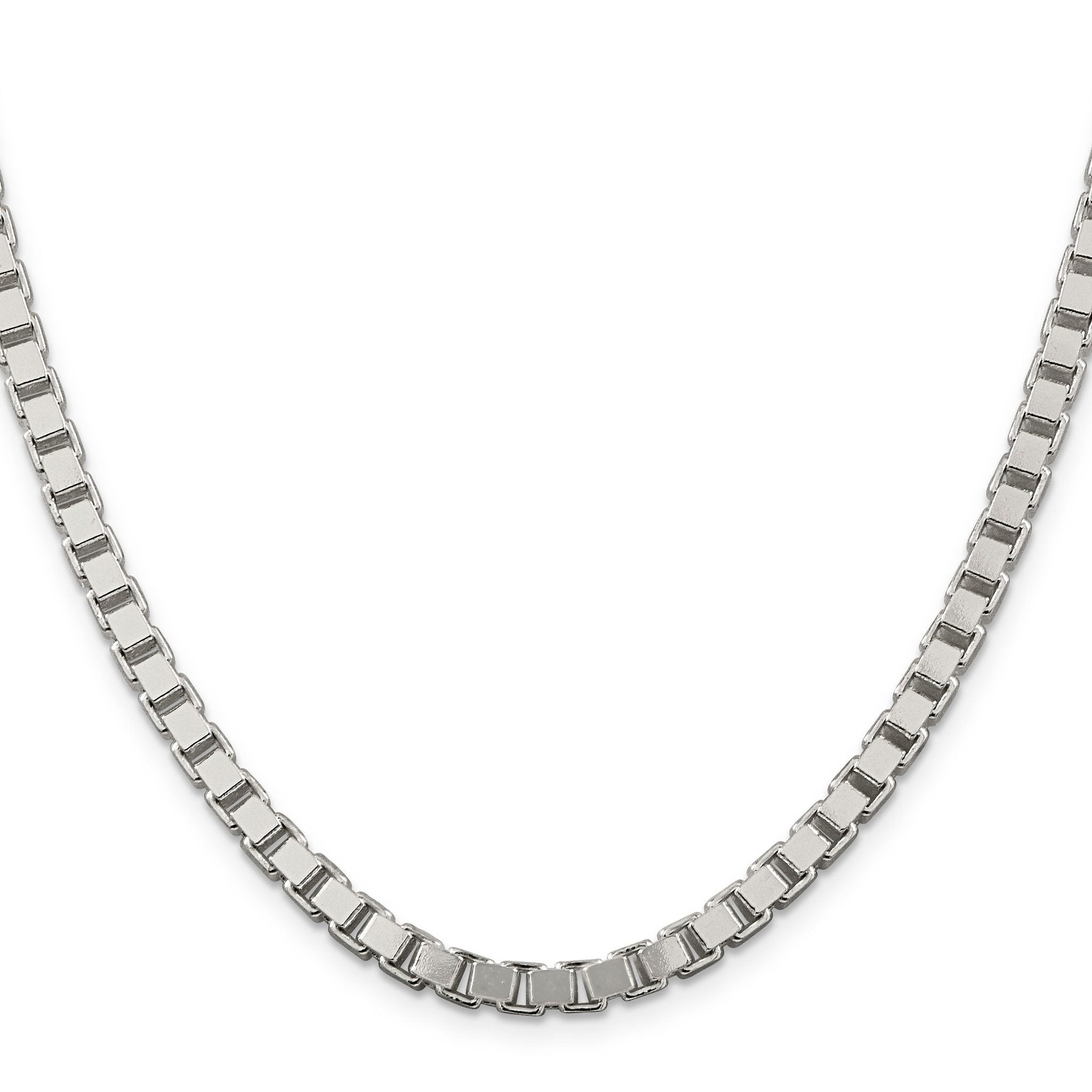Sterling Silver 4.5mm Box Chain Secondary image