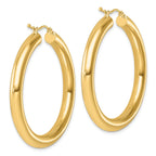 14k Polished 5mm Polished Hoop Earrings