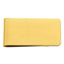 Gold-plated Kelly Waters Satin Rectangle Money Clip