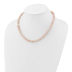 14K Gold Filled 7-8mm Pink Cultured Freshwater Pearl Necklace