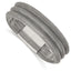 Stainless Steel Polished Mesh 3-Strand Bracelet for Women