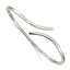 Sophia Jewelers Sterling Silver Flexible Cuff Bangle with Polished Finish