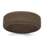 Bronze Metallic Silicone Band Ring with 8mm Width Featuring Sleek, Modern Finish