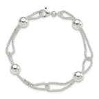 Sterling Silver Fancy Bracelet