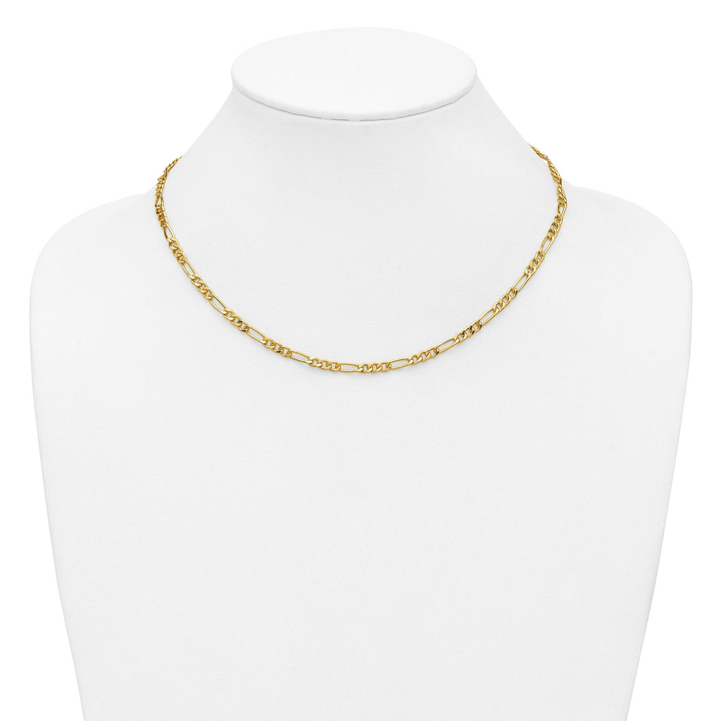 Figaro Chain Necklace in 14/20 Gold Filled, 3.75mm