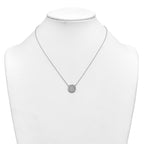 14kw 1 ctw Lab Grown Diamond VS+ F+ Heart Cluster Necklace