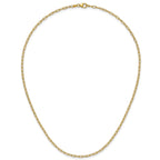 Paperclip Chain Necklace in 14K Yellow Gold, 2.2mm