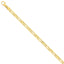 Sophia Jewelers 14K Gold Polished Fancy Link Bracelet Elegant Solid Design
