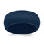 Domed Wedding Band in Navy Blue Silicone, 8.7mm