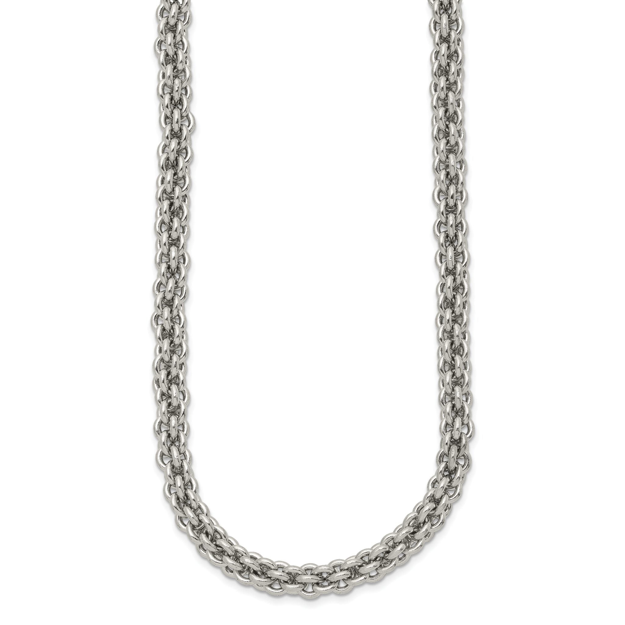 Chisel Stainless Steel Polished 24 inch Necklace Secondary image