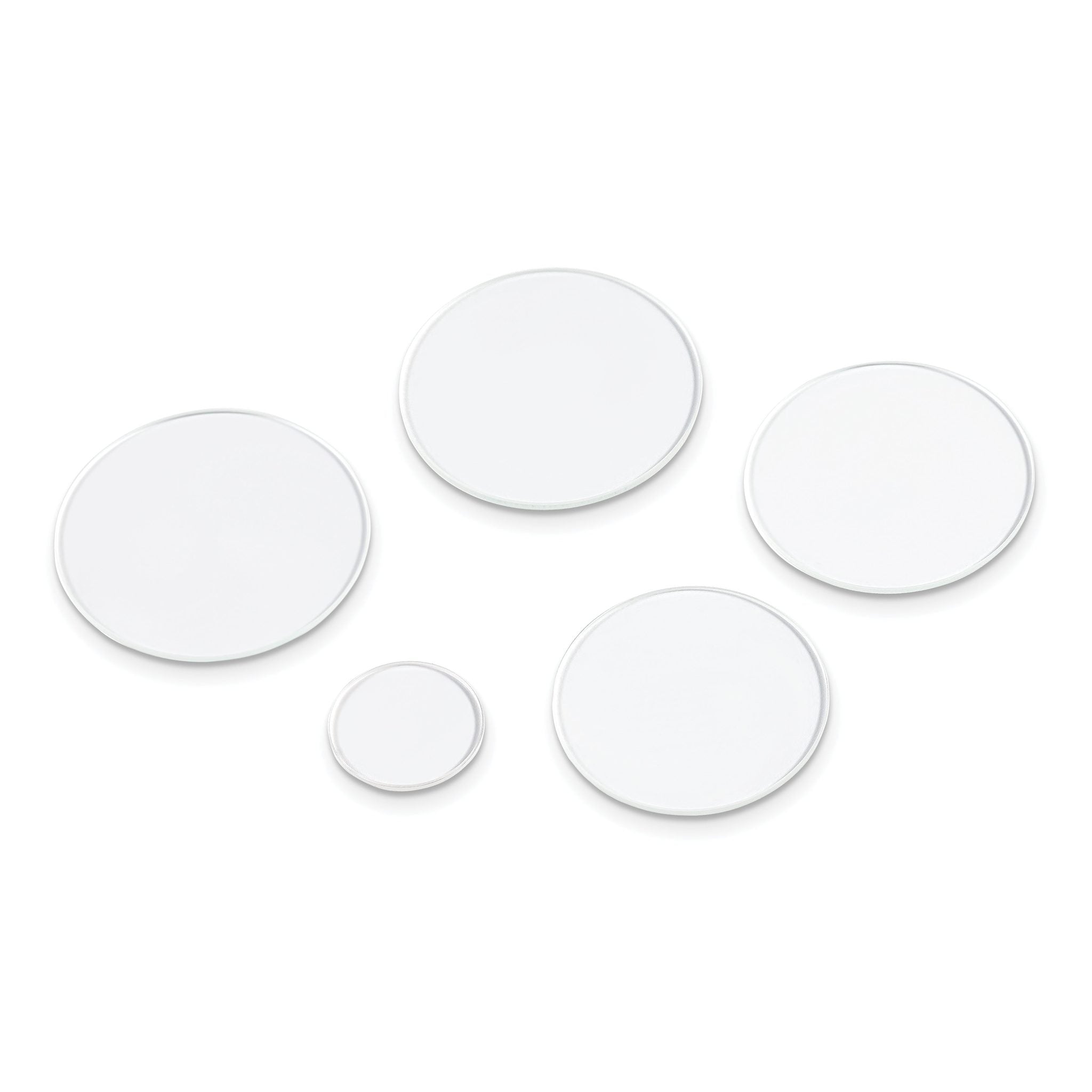 100-piece 1.00mm Flat Mineral Crystal Blanks Assortment Main image