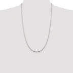 Snake Chain Necklace in Sterling Silver, 1.75mm