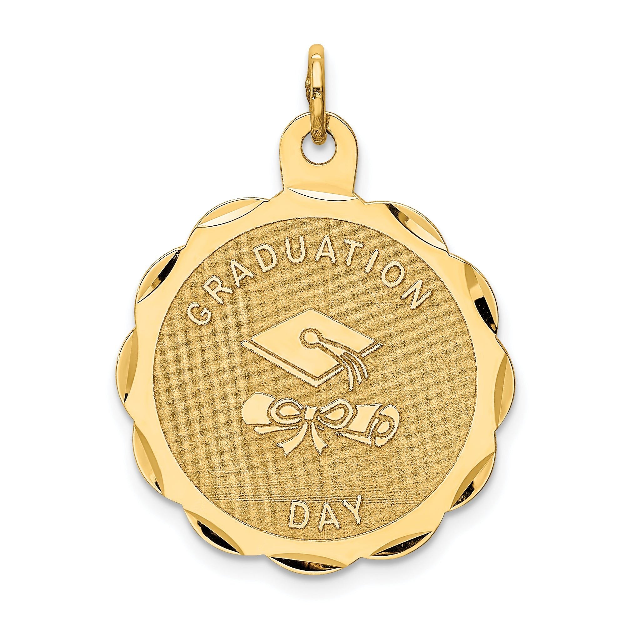 14K GRADUATION DAY with Diploma Charm