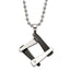 Amour Necklace in Stainless Steel with CZ
