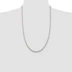 Cable Chain Necklace in Sterling Silver, 3.5mm
