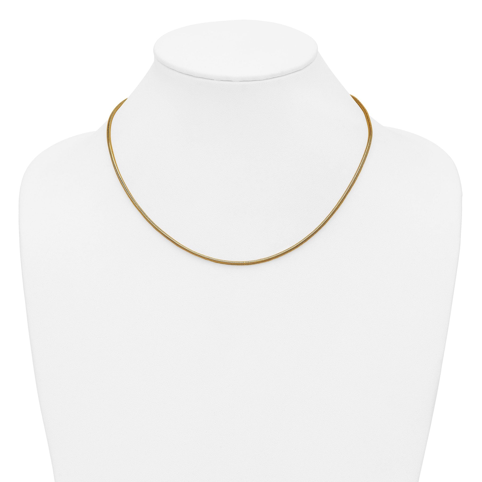 Snake Chain Necklace in 14/20 Gold Filled, 2mm