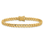 10k 5.7mm Hand-polished Miami Cuban Chain