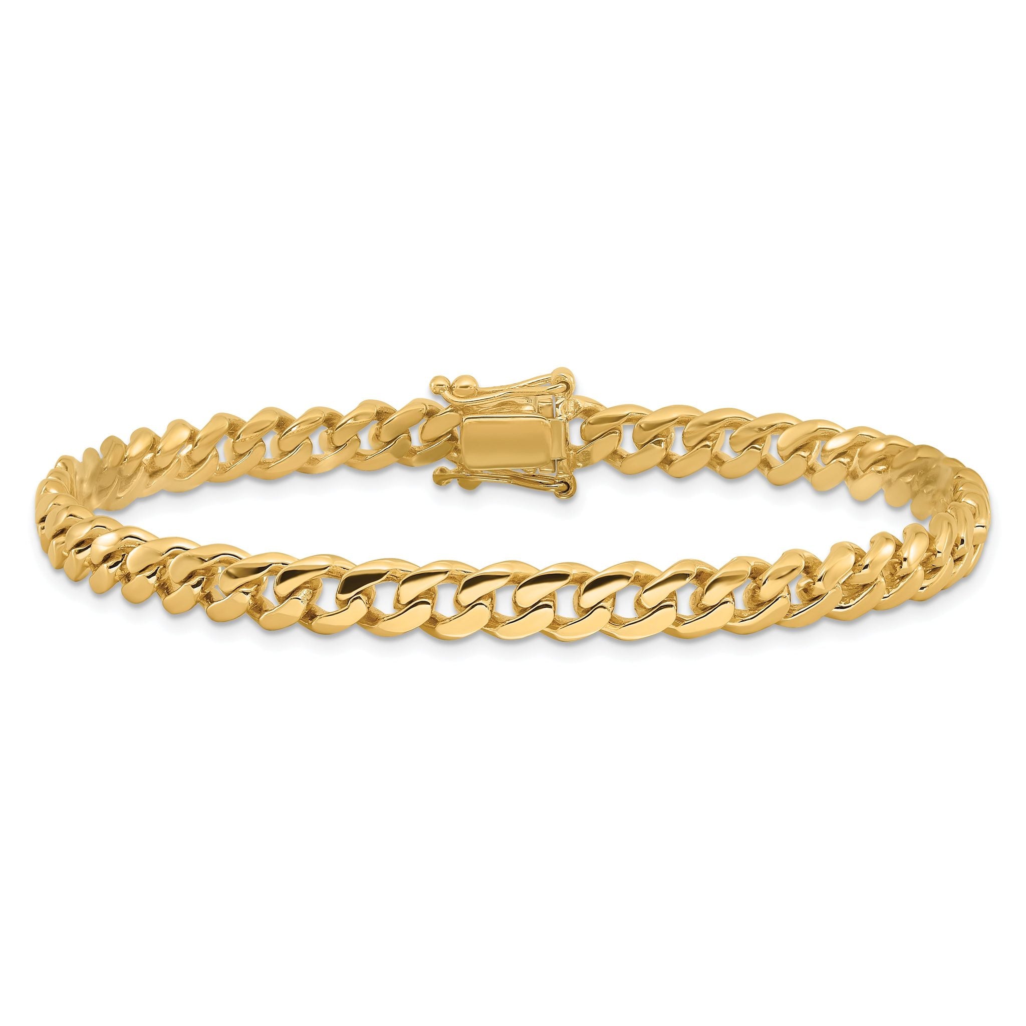 10k 5.7mm Hand-polished Miami Cuban Chain