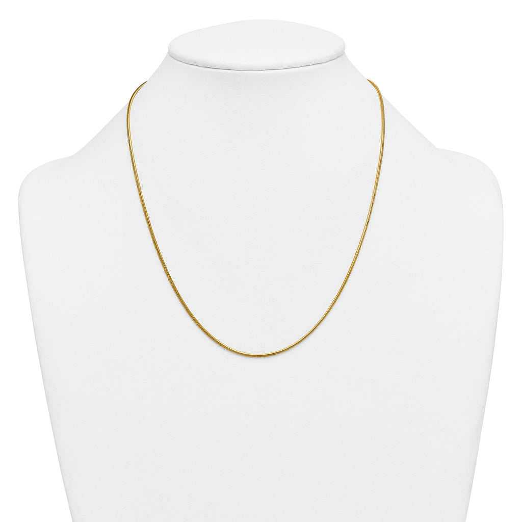 Snake Chain Necklace in 14/20 Gold Filled, 1.5mm