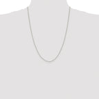 Diamond-Cut Cable Chain Necklace in Sterling Silver