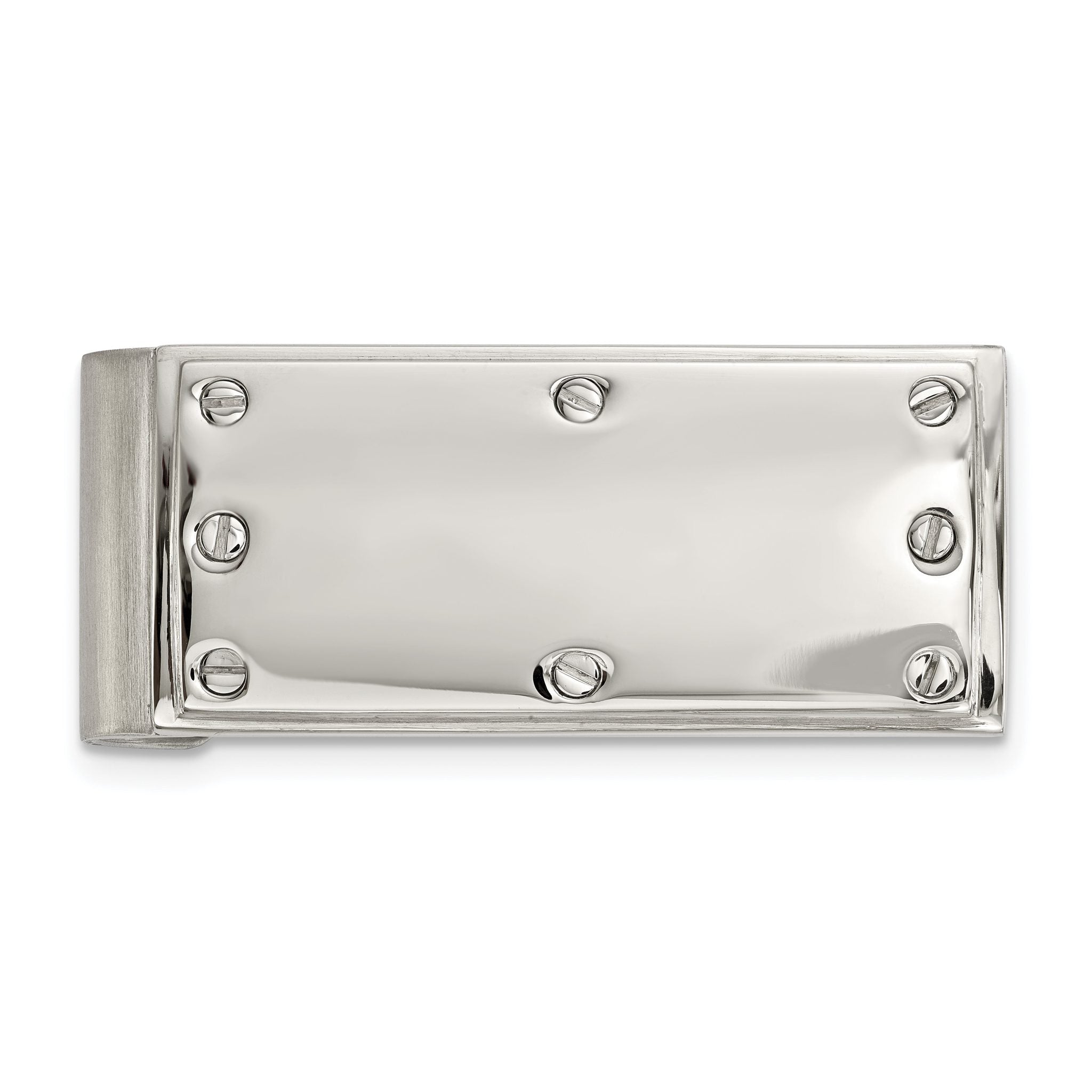 Chisel Stainless Steel Polished Screw Money Clip Main image