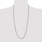 Antiqued Round Curb Chain in Stainless Steel, 4mm