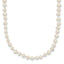 14k Children's 3-4mm White Semi-Round Freshwater Cultured Pearl 12 inch Necklace