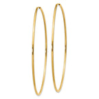 14k 1.00mm Endless Hoop Earring
