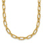14K Polished and Twisted Fancy Toggle Necklace