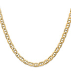 10K Yellow Gold 6.25mm Anchor Chain Necklace