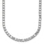 14k White Gold 28 3/4 carat Lab Grown Diamond VS/SI+ G+ Complete Round 22 inch Straight Tennis Necklace