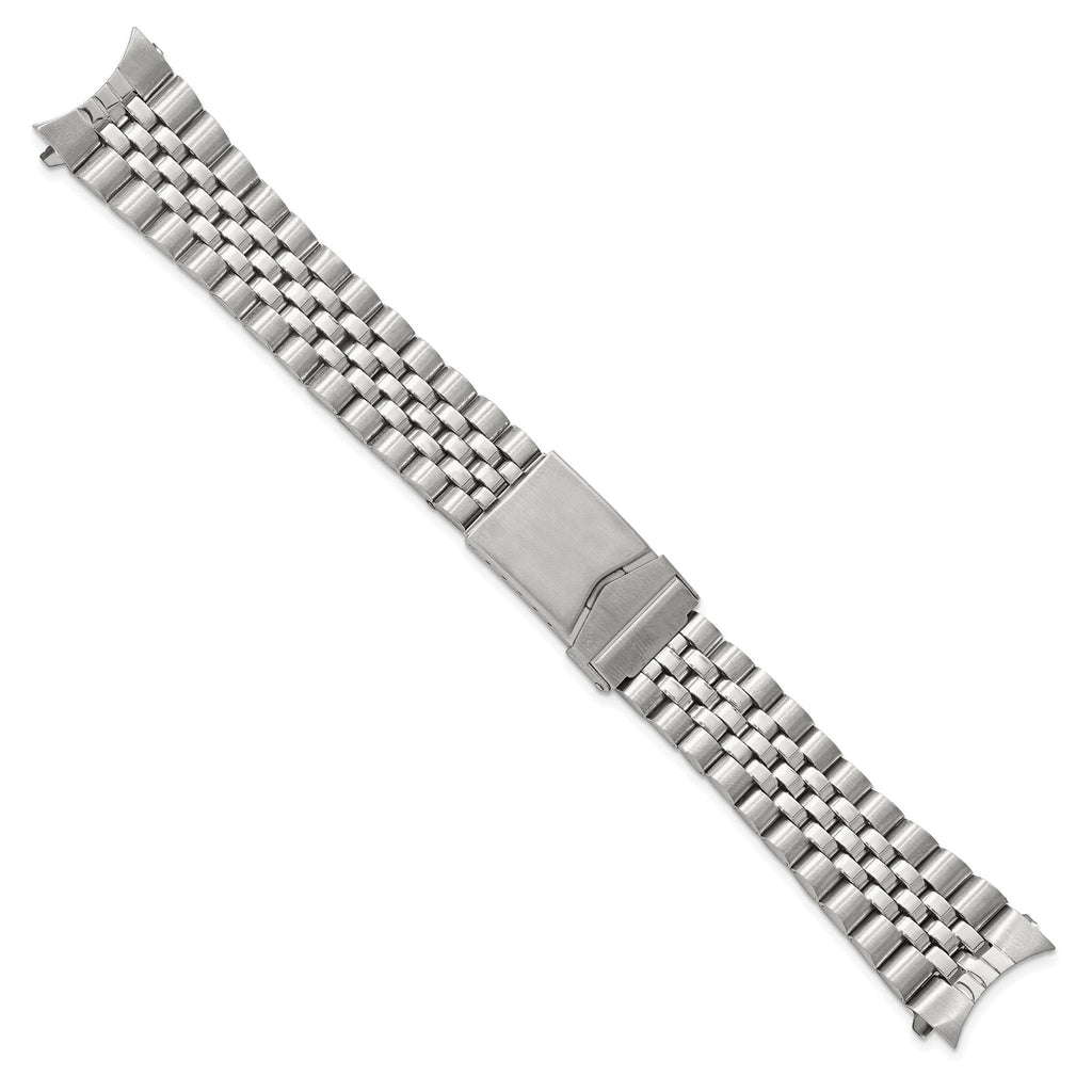 Jubilee-Style Watch Band in Stainless Steel, 18mm