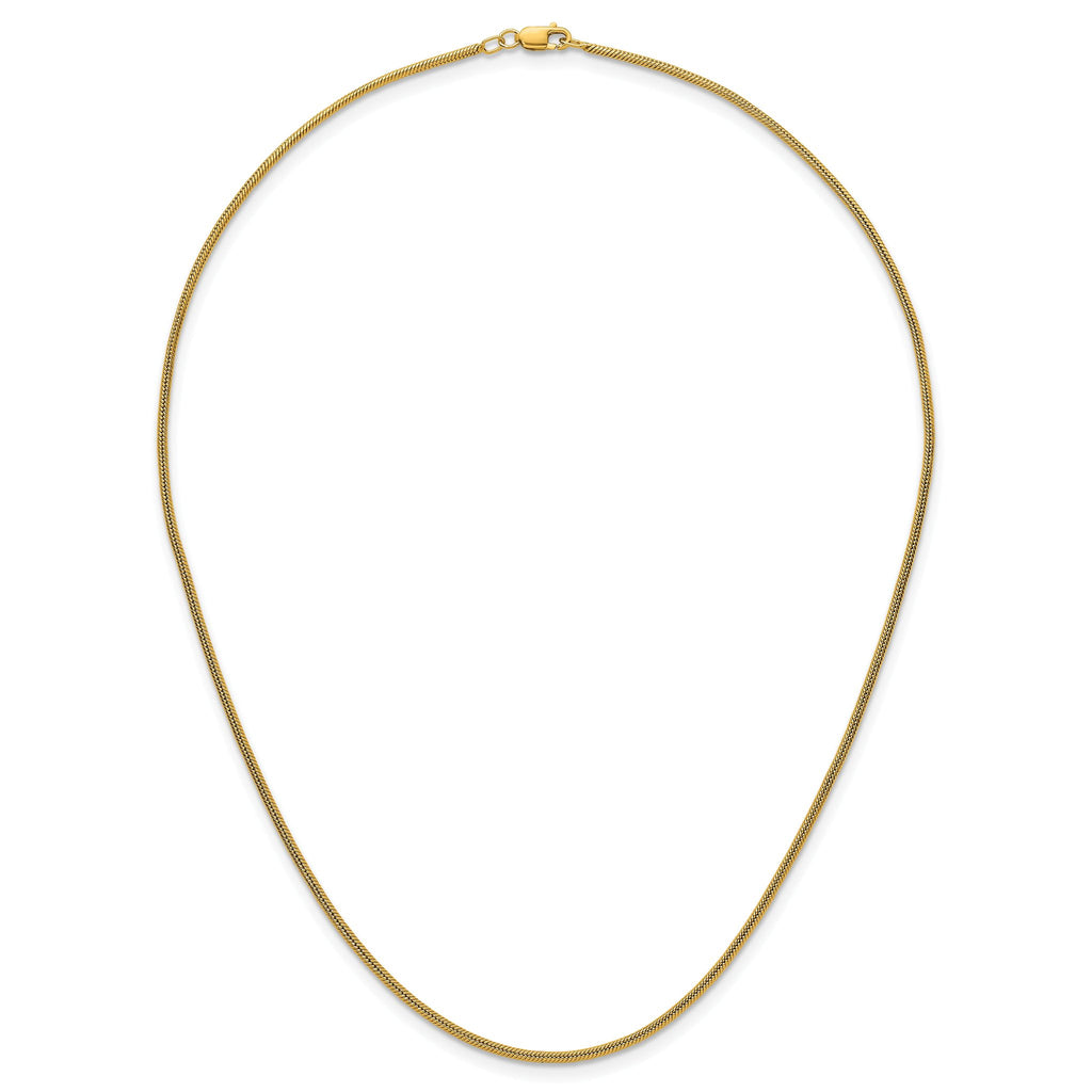 Snake Chain Necklace in 14/20 Gold Filled, 1.5mm