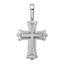Sophia Jewelers 925 Sterling Silver Cross Pendant with Rhodium Plating