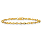 Diamond-Cut Rope Chain in 10K Yellow Gold, 2.75mm