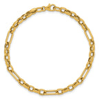 14K Polished Fancy Link Bracelet
