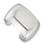 Sterling Silver Polished 40mm Domed Cuff Bangle