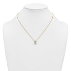 14k 3 1/2 carat Certified Lab Grown Diamond VS+ F+ Radiant Complete 18 inch Four Prong Pendant Necklace