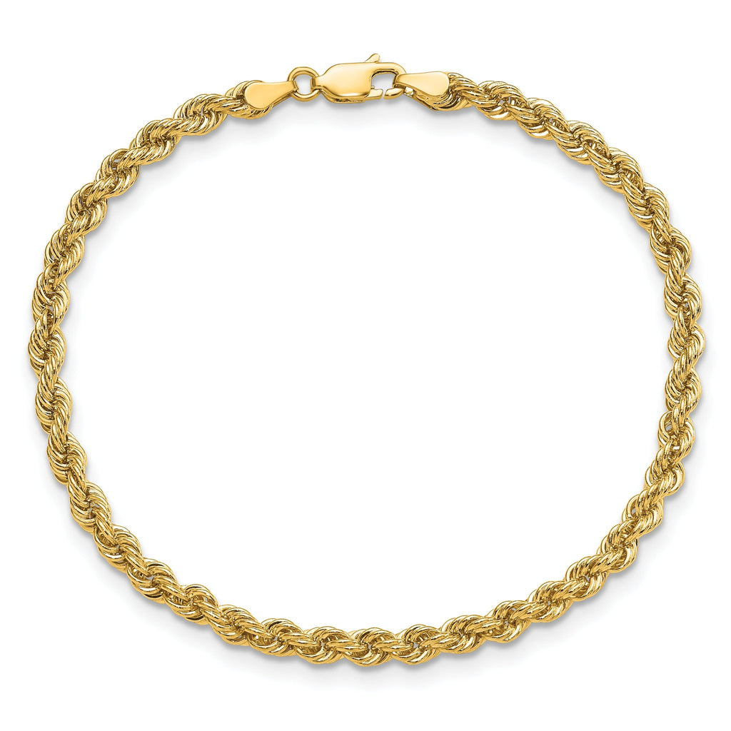 10K Yellow Gold 4.0mm Rope Chain