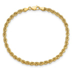 10K Yellow Gold 4.0mm Rope Chain