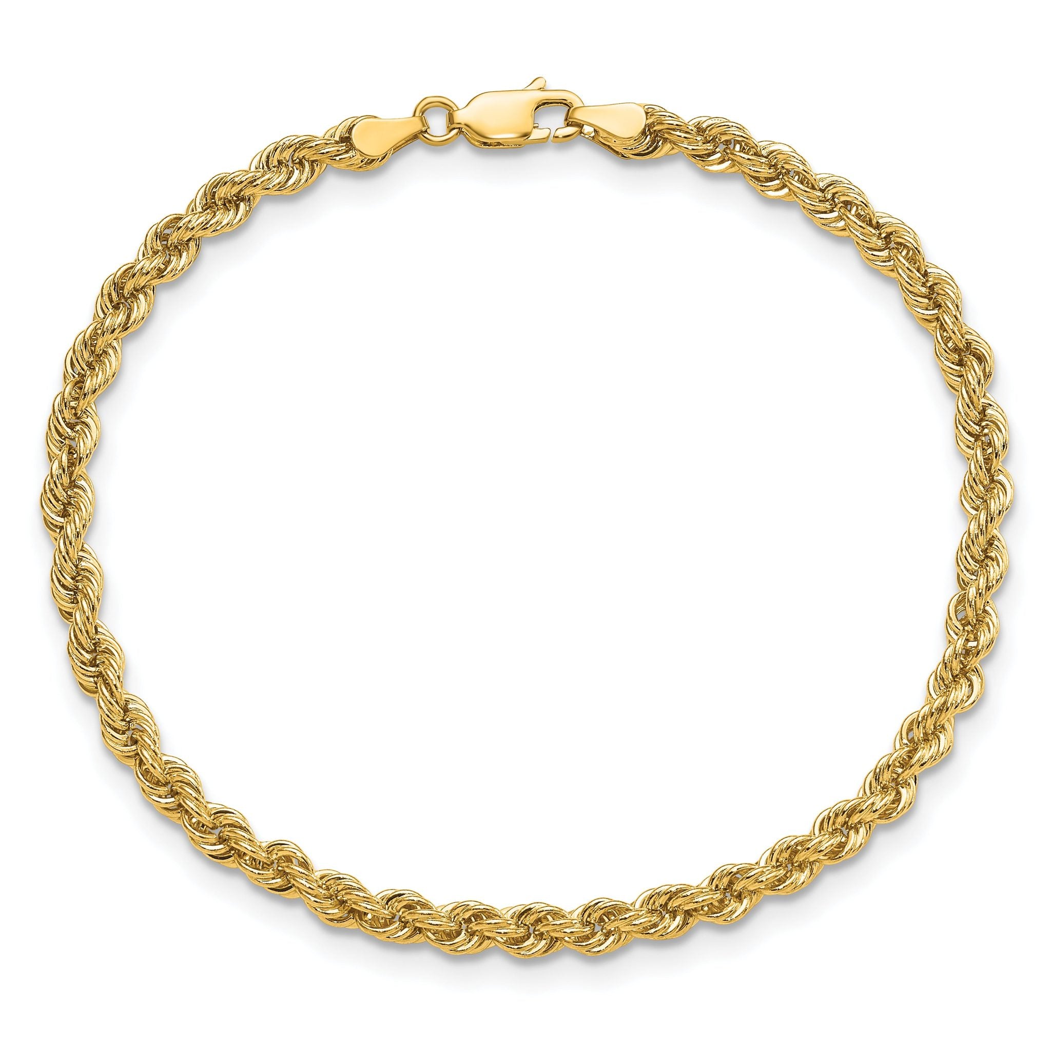 10K Yellow Gold 4.0mm Rope Chain