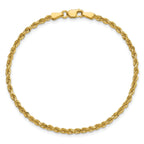 Diamond-Cut Rope Chain in 14K Yellow Gold, 2.25mm